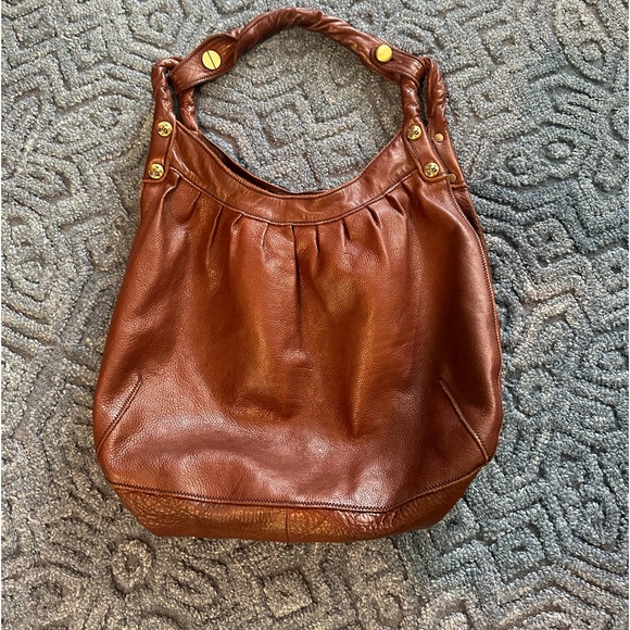 Lucky Brand Leather Boho Shoulder Handbag - Picture 9 of 10